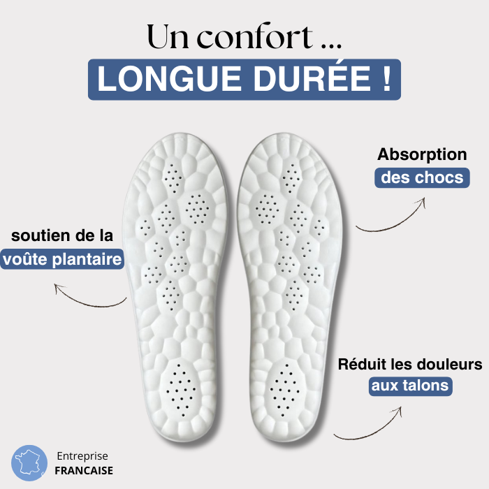 Semelles anti douleurs ultra-ergonomique